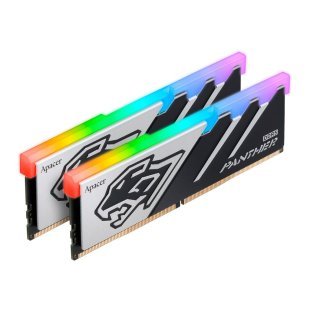 Модуль памяти для компьютера DDR5 32GB (2x16GB) 6400 MHz Panther RGB Apacer (AH5U32G64C5529BAA-2)
