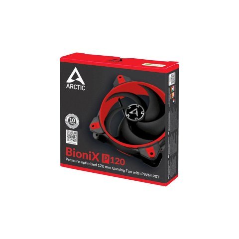 Кулер для корпуса Arctic BioniX P120 Red (ACFAN00115A) - Нулевой остаток (Feed) - Нулевой остаток (Feed)