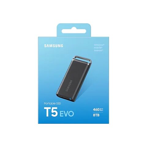 Накопитель SSD USB 3.2 8TB T5 Shield Samsung (MU-PH8T0S/EU) - Нулевой остаток (Feed) - Нулевой остаток (Feed)