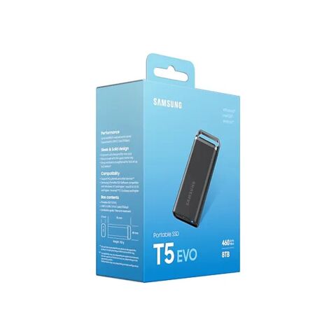 Накопитель SSD USB 3.2 8TB T5 Shield Samsung (MU-PH8T0S/EU) - Нулевой остаток (Feed) - Нулевой остаток (Feed)