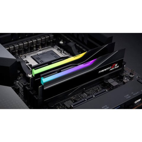 Модуль памяти для компьютера DDR5 64GB (2x32GB) 6000 MHz Trident Z5 NEO RGB G.Skill (F5-6000J3238G32GX2-TZ5NR) - Нулевой остаток (Feed) - Нулевой остаток (Feed)