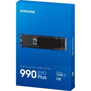 Накопитель SSD M.2 2280 1TB 990 EVO Plus Samsung (MZ-V9S1T0BW)