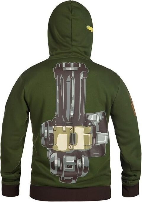 Кофта Реглан OVERWATCH Ultimate Bastion ZipUp Hoodie Овервотч Худі Бастіон (розмір XL) -   -  