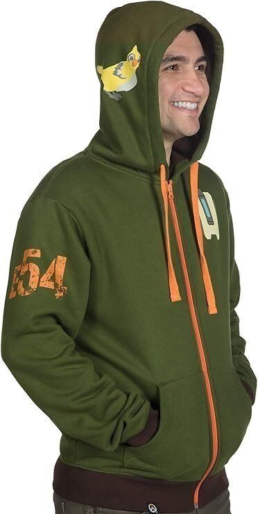 Кофта Реглан OVERWATCH Ultimate Bastion ZipUp Hoodie Овервотч Худі Бастіон (розмір XL) -   -  