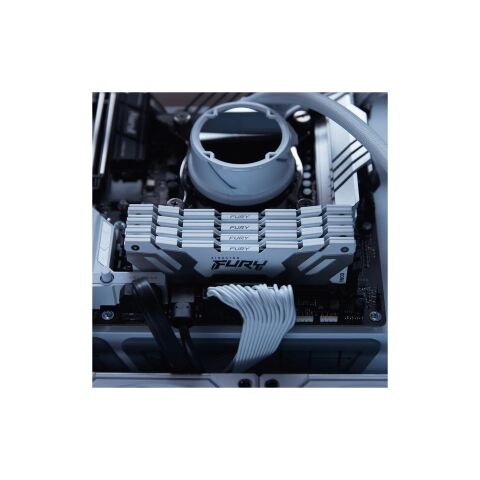 Модуль памяти для компьютера DDR5 32GB (2x16GB) 8000 MHz Renegade White Kingston Fury (ex.HyperX) (KF580C38RWK2-32) - Модули памяти для компьютера  - Модули памяти для компьютера 