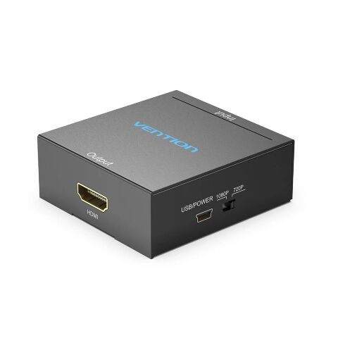 Конвертор RCA to HDMI black Vention (AEFB0) - Контроллеры и конверторы - Контроллеры и конверторы