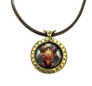 Медальйон Diablo (Метал + скло)