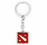 Брелок DOTA 2 Logo Дота 2 (колір срібло)