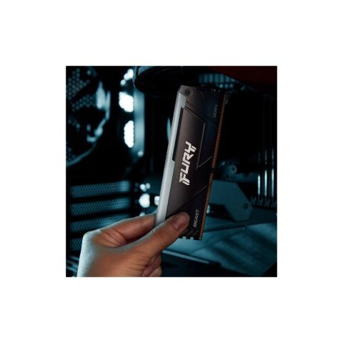 Модуль памяти для компьютера DDR4 32GB (2x16GB) 3200 MHz Beast RGB Black Kingston Fury (ex.HyperX) (KF432C16BB12AK2/32WP) - Модули памяти для компьютера  - Модули памяти для компьютера 