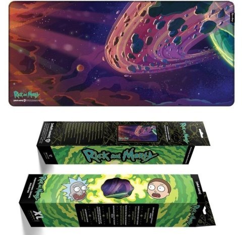 Килимок для миші ігрова поверхня Warner Brothers RICK AND MORTY Outer Space Рік та Морті XL (90*42 cm) - -