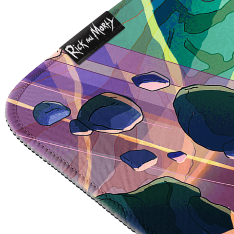 Килимок для миші ігрова поверхня Warner Brothers RICK AND MORTY Outer Space Рік та Морті XL (90*42 cm) - -