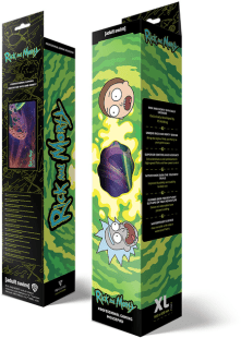 Килимок для миші ігрова поверхня Warner Brothers RICK AND MORTY Outer Space Рік та Морті XL (90*42 cm)
