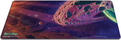 Килимок для миші ігрова поверхня Warner Brothers RICK AND MORTY Outer Space Рік та Морті XL (90*42 cm) - -