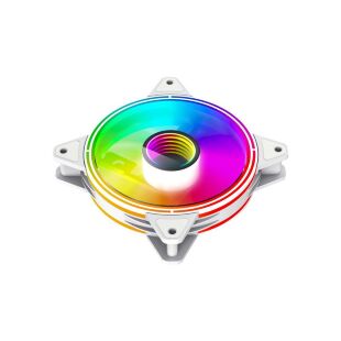 Кулер для корпуса Gamemax FN-12Rainbow-Q-Infinity WT