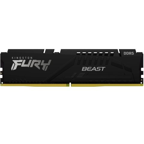 Модуль памяти для компьютера DDR5 32GB 5600 MHz Beast Black EXPO Kingston Fury (ex.HyperX) (KF556C36BBE-32) - Нулевой остаток (Feed) - Нулевой остаток (Feed)