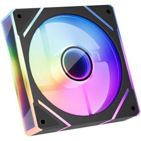 Кулер для корпуса 1stPlayer FC7 Black (FC7-BK-1IN1) - Нулевой остаток (Feed) - Нулевой остаток (Feed)