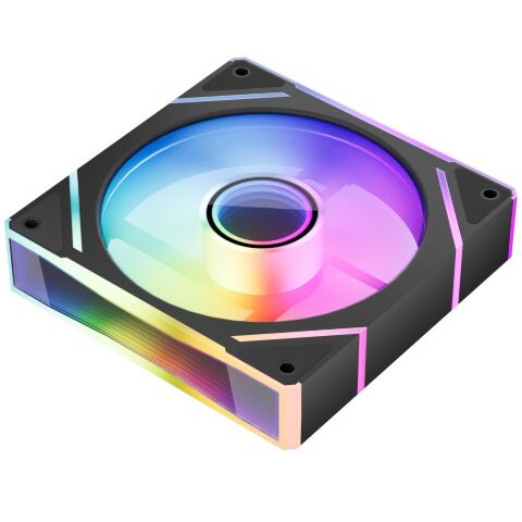 Кулер для корпуса 1stPlayer FC7 Black (FC7-BK-1IN1) - Нулевой остаток (Feed) - Нулевой остаток (Feed)