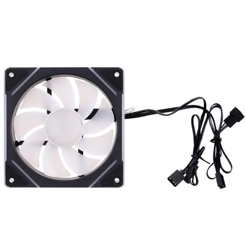 Кулер для корпуса 1stPlayer FC7 Black (FC7-BK-1IN1) - Нулевой остаток (Feed) - Нулевой остаток (Feed)