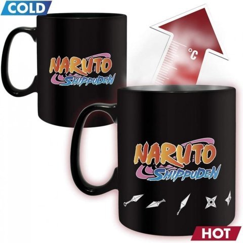 Подарочный набор Наруто Naruto Shippuden - Clone Jutsu Magic Mug and Coaster Set (чашка, подставка) - -