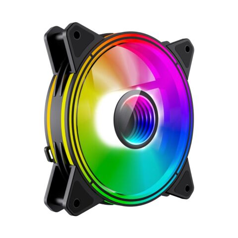 Кулер для корпуса Gamemax FN-12Rainbow-Q-Infinity - Вентиляторы к корпусам - Вентиляторы к корпусам
