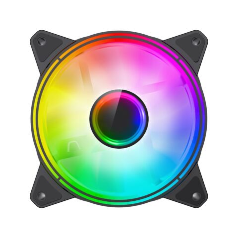 Кулер для корпуса Gamemax FN-12Rainbow-Q-Infinity - Вентиляторы к корпусам - Вентиляторы к корпусам
