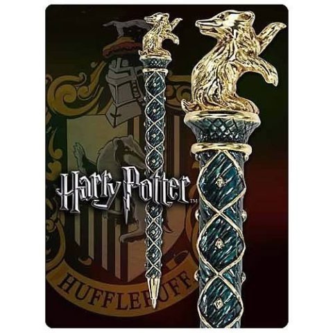 Колекційна ручка Noble Collection Harry Potter Hufflepuff Pen Гаррі Поттер Пуффендуй - -