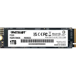 Накопитель SSD M.2 2280 1TB Patriot (P320P1TBM28)