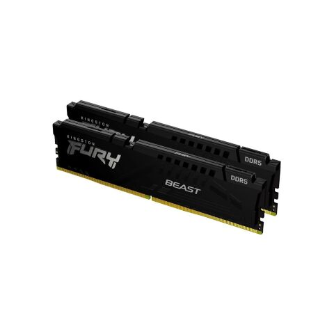 Модуль памяти для компьютера DDR5 64GB (2x32GB) 5200 MHz Beast Black Kingston Fury (ex.HyperX) (KF552C40BB2K2-64) - Модули памяти для компьютера - Модули памяти для компьютера