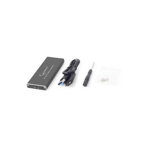 Карман внешний Gembird M.2 (NGFF), USB3.0, черный (EE2280-U3C-01) - Нулевой остаток (Feed)  - Нулевой остаток (Feed) 