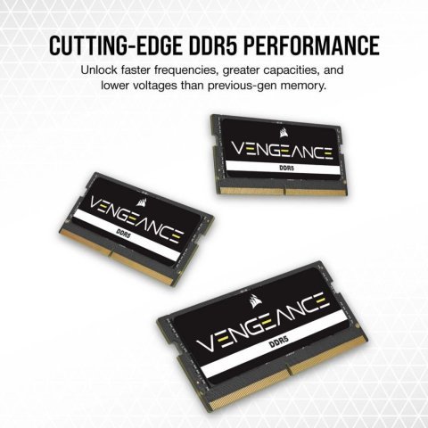 Модуль памяти для ноутбука SoDIMM DDR5 16GB 4800 MHz Vengeance Corsair (CMSX16GX5M1A4800C40) - Нулевой остаток (Feed) - Нулевой остаток (Feed)