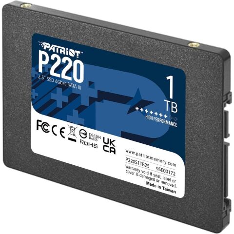 Накопитель SSD 2.5" 1TB P220 Patriot (P220S1TB25) - Нулевой остаток (Feed)  - Нулевой остаток (Feed) 