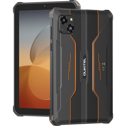 Планшет OUKITEL RT3 pro 8" 4/128GB / NFC / LTE Black-Orange (6931940767187) - Нулевой остаток (Feed) - Нулевой остаток (Feed)