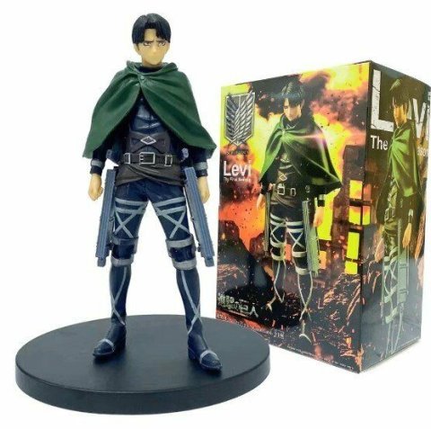 Фигурка Attack on Titan Levi Ackerman Action Figure Атака Титанов Леви Аккерман 16 см. - -