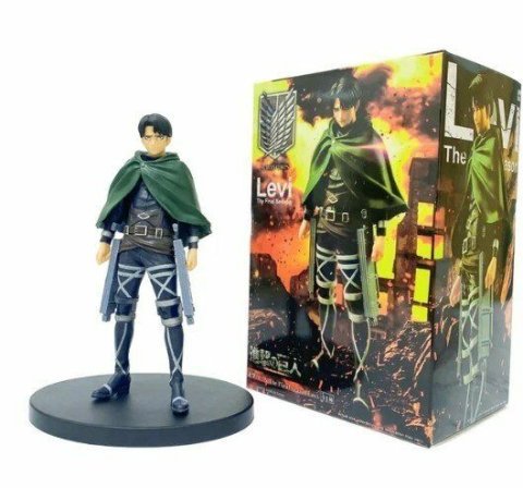 Фигурка Attack on Titan Levi Ackerman Action Figure Атака Титанов Леви Аккерман 16 см. - -