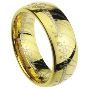 Кільце The Lord of the Rings Володар кілець (колір gold)