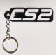 Брелок CS GO Counter Strike Logo Keychain ABS пластик 6 см. -   -  