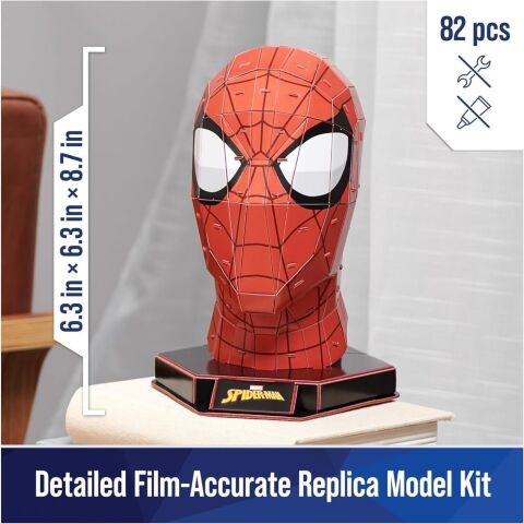 Пазл 4D Build Marvel Spider-Man puzzle 3D картон Людина павук 82 шт. -   -  