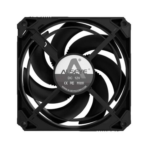 Кулер для корпуса Alseye W12P-B (AS.04.07.0045) - Вентиляторы к корпусам  - Вентиляторы к корпусам 