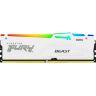 Модуль памяти для компьютера DDR5 16GB 5600 MHz Beast White RGB Kingston Fury (ex.HyperX) (KF556C36BWEA-16)