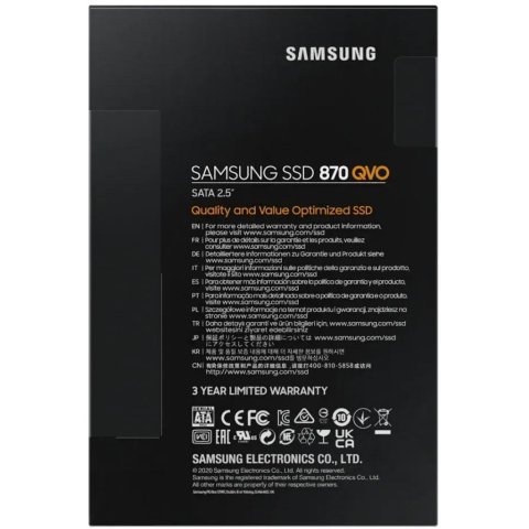 Накопитель SSD 2.5" 4TB Samsung (MZ-77Q4T0BW) - Нулевой остаток (Feed) - Нулевой остаток (Feed)