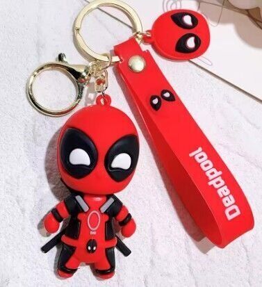 Брелок подвеска на рюкзак Marvel Deadpool Дедпул 3D Keychain Backpack - -