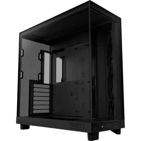 Корпус для ПК NZXT H6 Flow All Black (CC-H61FB-01) - Корпуса - Корпуса