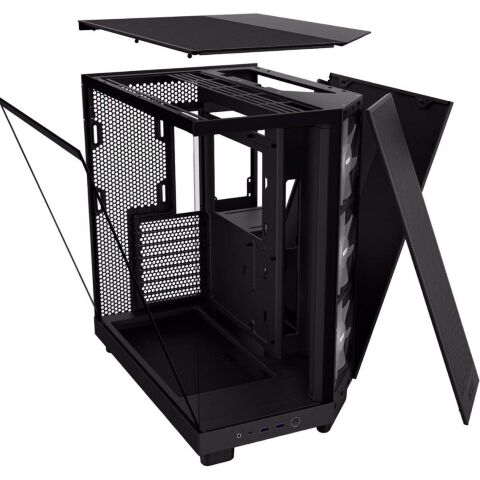 Корпус для ПК NZXT H6 Flow All Black (CC-H61FB-01) - Корпуса - Корпуса