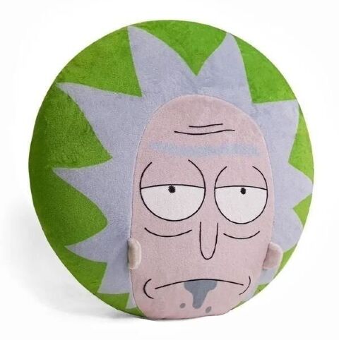 М'яка іграшка Подушка WP Merchendise Рік та Морті Rick And Morty Pillow Rick's face (обличчя Ріка) - -