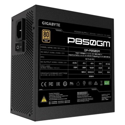 Блок питания GIGABYTE 850W (GP-P850GM) - Нулевой остаток (Feed) - Нулевой остаток (Feed)