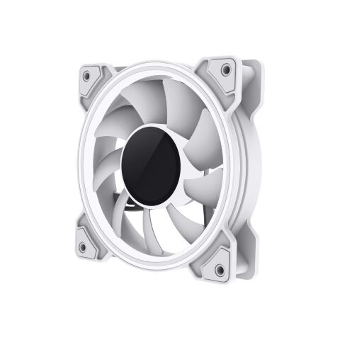 Кулер для корпуса Gamemax Dual Ring Infinity WH - Вентиляторы к корпусам  - Вентиляторы к корпусам 