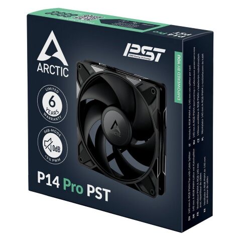 Кулер для корпуса Arctic P14 PRO PST (ACFAN00314A) - Вентиляторы к корпусам  - Вентиляторы к корпусам 