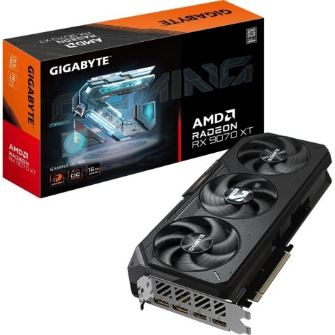 Видеокарта GIGABYTE Radeon RX 9070 XT 16Gb GAMING OC (GV-R9070XTGAMING OC-16GD) - Нулевой остаток (Feed) - Нулевой остаток (Feed)