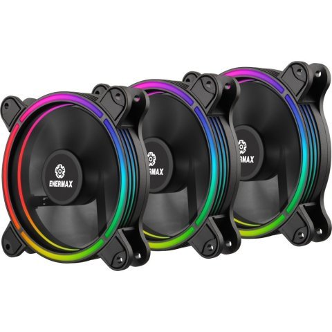 Кулер для корпуса Enermax T.B.RGB A.D.3 PACK (UCTBRGBA12P-BP3) - Нулевой остаток (Feed) - Нулевой остаток (Feed)