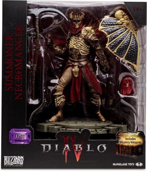 Фігурка McFarlane Diablo IV Summoner Necromancer Epic Figure Діабло Некромант 20 см. - -